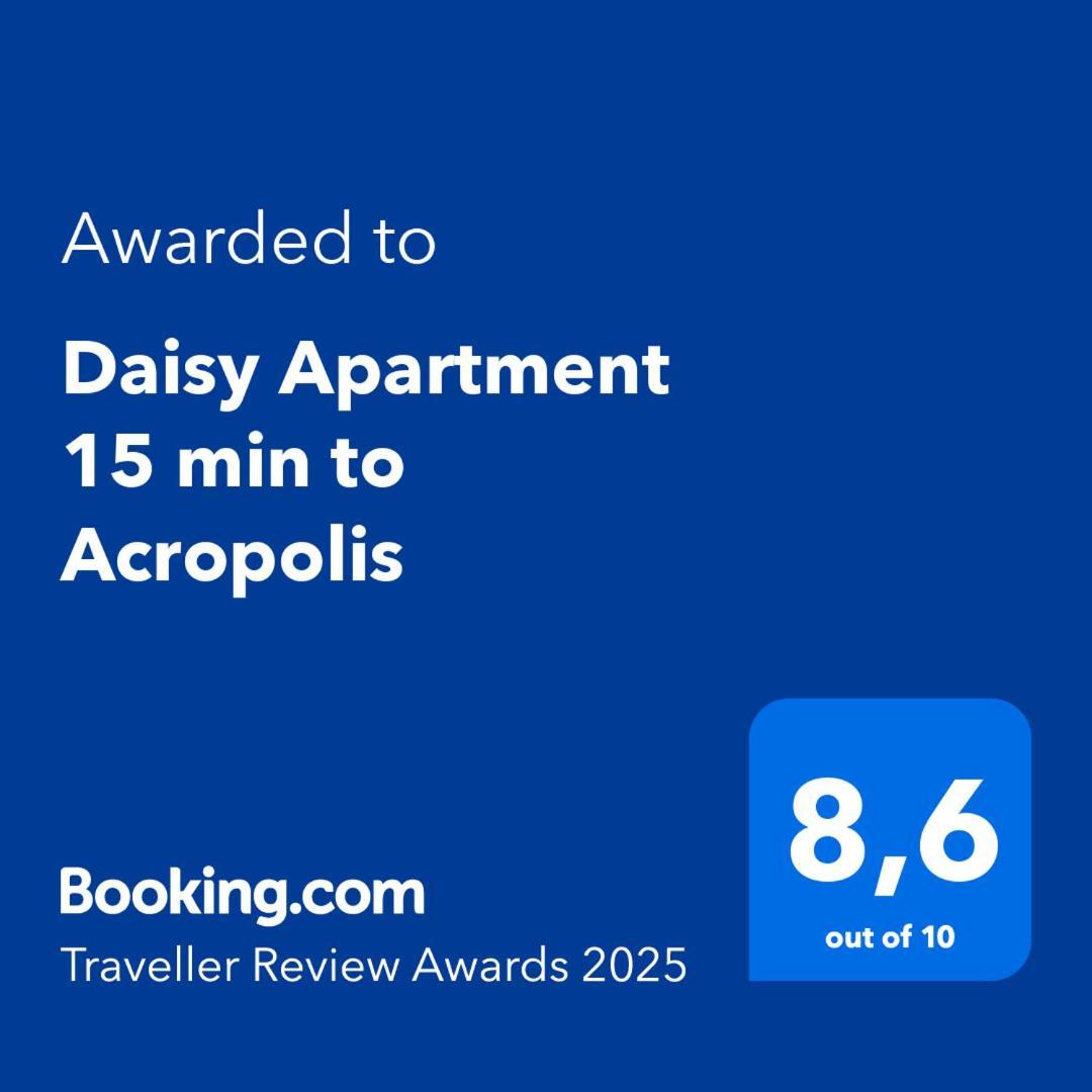 Daisy Apartment 15 Min To Acropolis Atenas Exterior foto